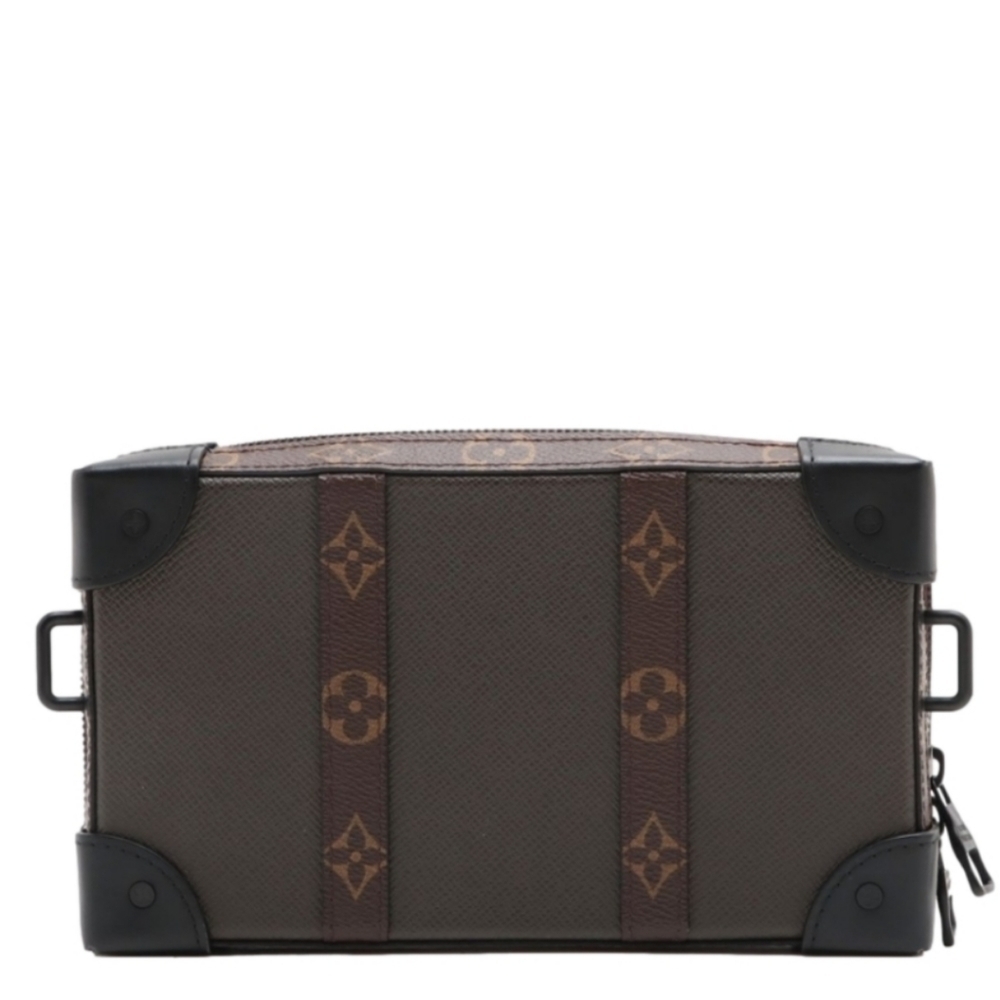 Authentic Louis Vuitton Monogram Taiga Soft Trunk Wallet - Picture 2 of 11